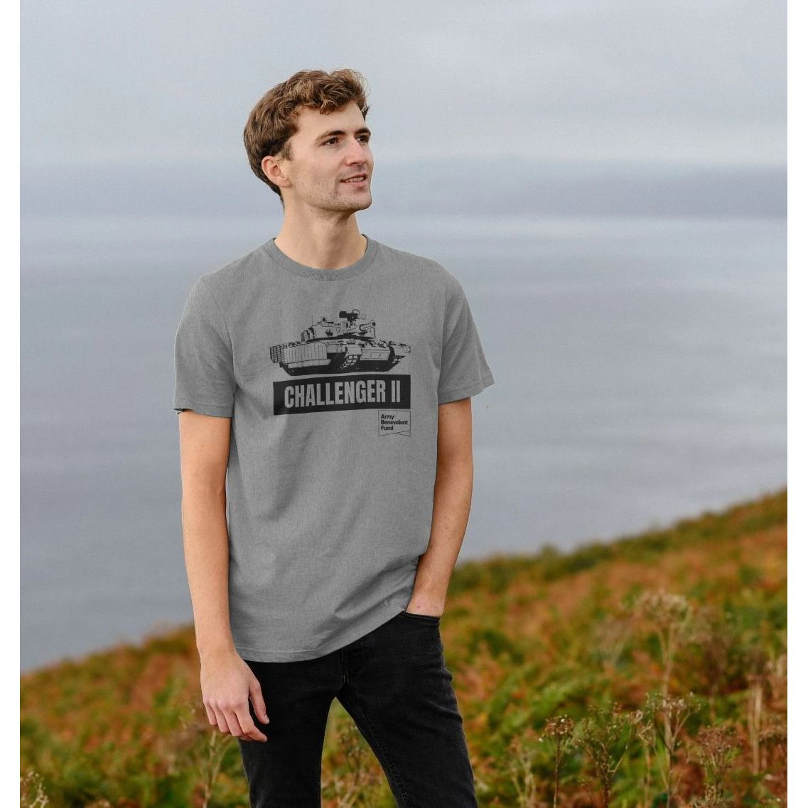 Challenger 2 Organic T-shirt - Army Benevolent Fund