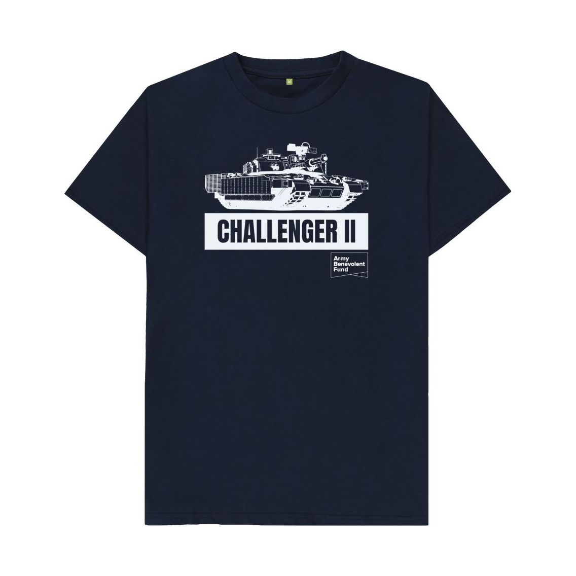 Challenger II Organic T-shirt - Army Benevolent Fund