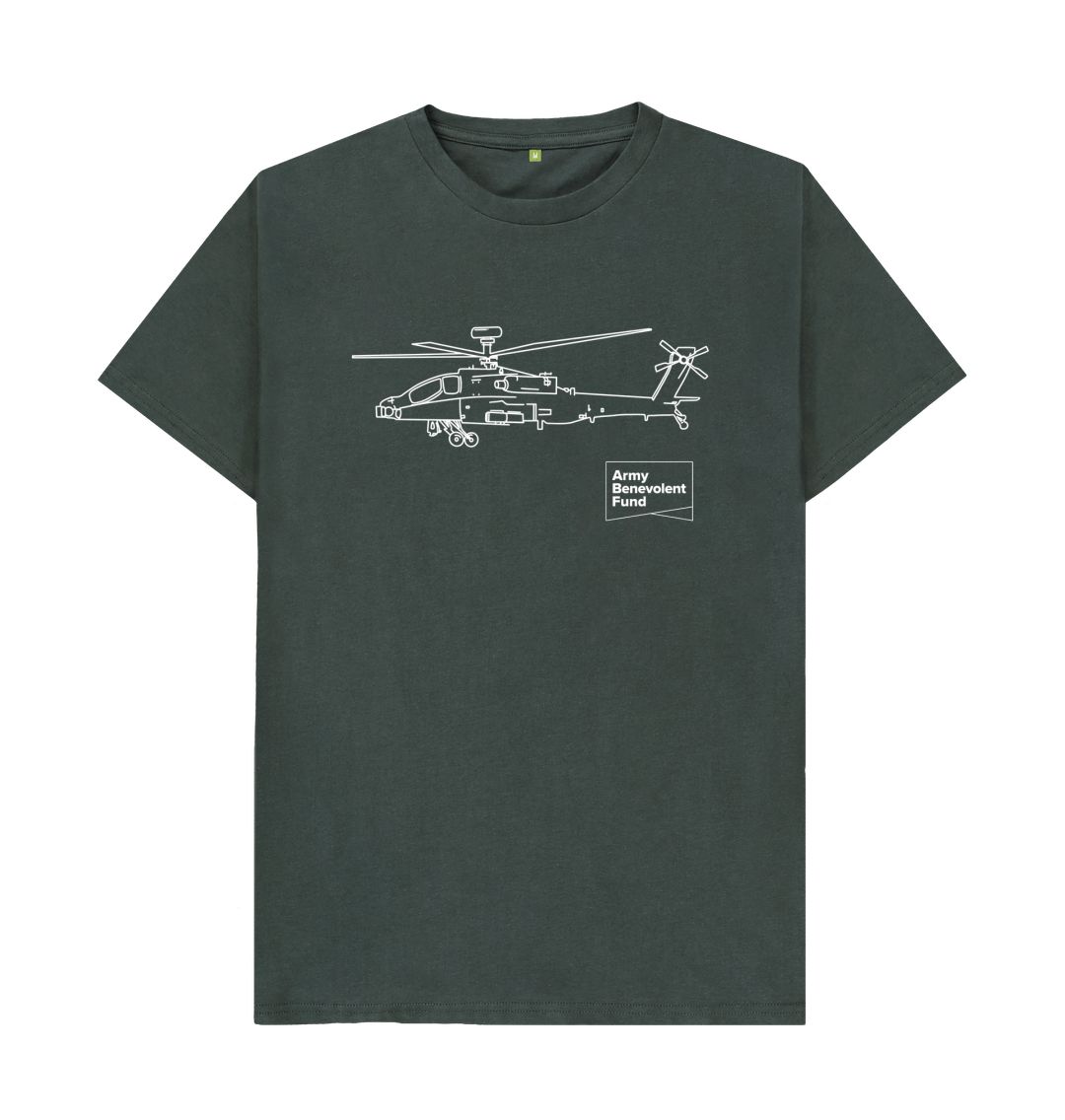 Helicopter Organic T-shirt - Army Benevolent Fund