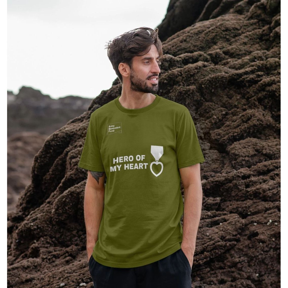 Hero of my heart T-shirt - Army Benevolent Fund