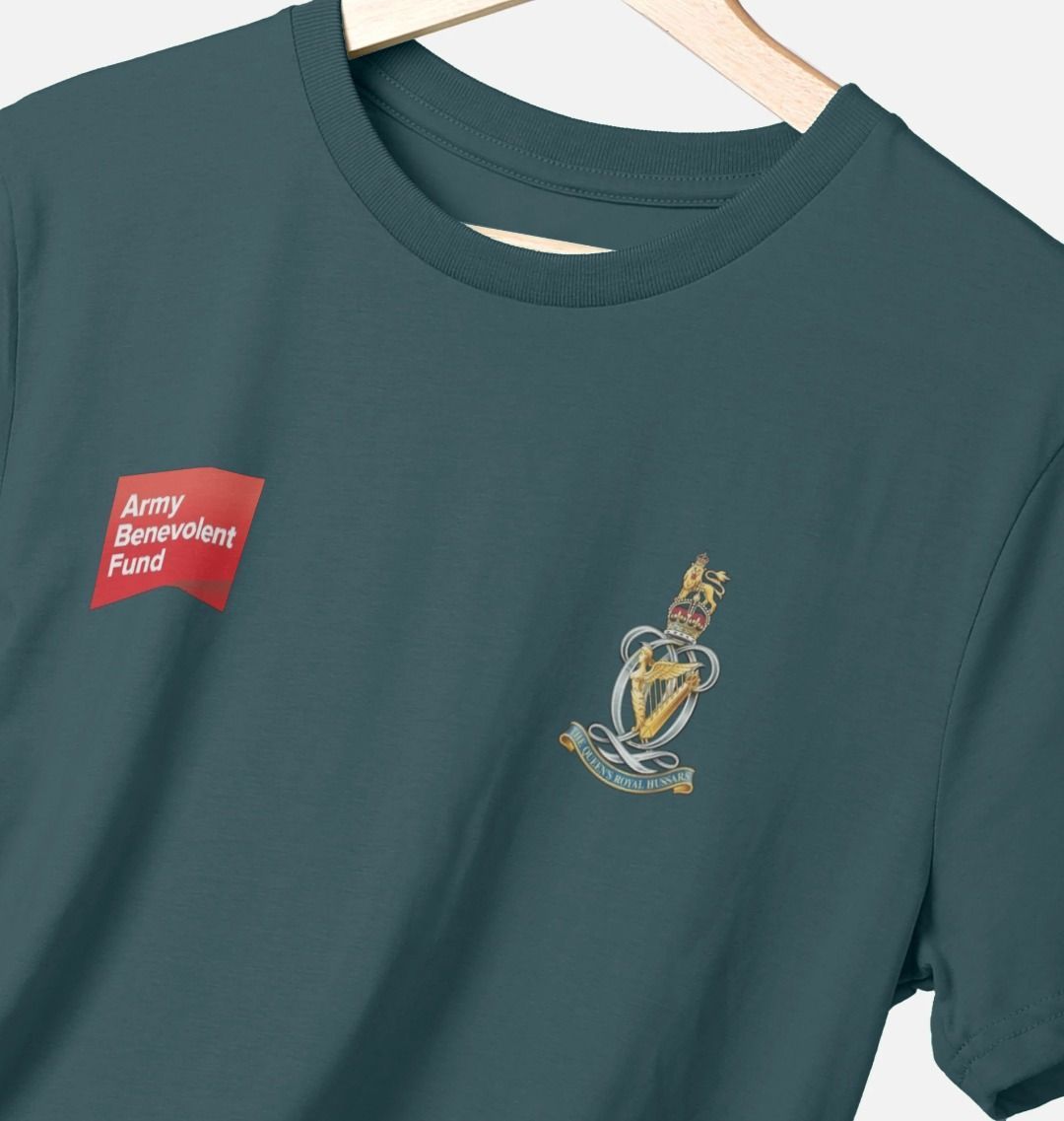 The Queen's Royal Hussars Unisex T-shirt - Army Benevolent Fund